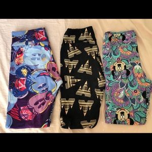 LuLaRoe Disney OS leggings